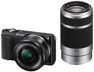 Sony NEX-3NY černý + objektivy 16-50mm + 55-210mm - Digitálny fotoaparát