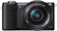 Sony Alpha A5000 fekete + objektívek 16-50mm és 55-210mm - Digitális fényképezőgép