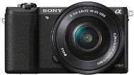 Sony Alpha A5100 fekete + 16-50 mm objektív - Digitális fényképezőgép