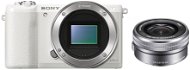 Sony Alpha A5100 biely + objektív 16–50 mm - Digitálny fotoaparát