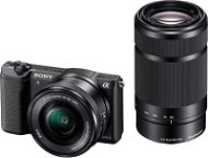 Sony Alpha A5100 čierny + objektív 16 – 50 + 55 – 210 mm - Digitálny fotoaparát