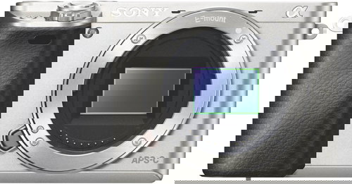 Sony Alpha A6000 silber, Gehäuse - Digitalkamera - Hauptbild