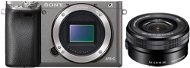 Sony Alpha A6000 + E PZ 16–50 mm f/3,5–5,6 OSS grafitszürke - Digitális fényképezőgép