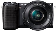 Sony NEX-5TY schwarz + 16-50 mm + 55-200 mm Objektiv - Digitalkamera