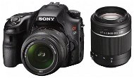 Sony Alpha A57 + objektiv 18-55mm a 55-200mm - DSLR Camera