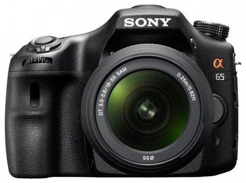 Sony Alpha A65 + objektiv 18-55mm - DSLR Camera - Main image