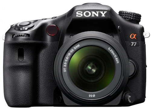  Sony Alpha A77 + 18-55 mm Lens Mark II  - DSLR Camera - Main image