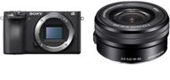 Digitalkamera Sony Alpha A6400 + E PZ 16–50 mm f/3,5–5,6 OSS - schwarz - Digitální fotoaparát