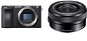 Sony Alpha A6400 + E PZ 16–50 mm f/3,5–5,6 OSS - schwarz - Digitalkamera