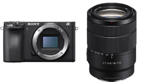 Sony Alpha A6400 + 18-135mm OSS Black - Digital Camera - Main image