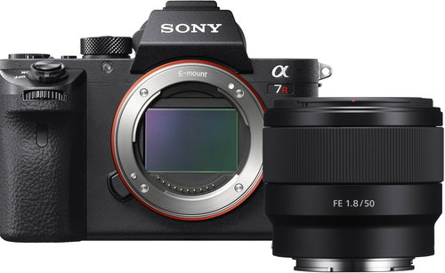 Sony Alpha A7R II body + FE lens 50mm f/1.8 - Digital Camera - Main image