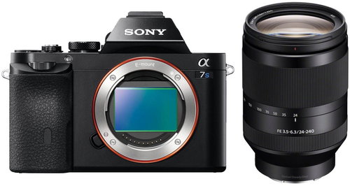 Sony Alpha 7s + 24-240 mm Objektiv - Digitalkamera - Hauptbild