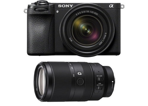 Sony Alpha A6700 black + E 18-135 mm f/3.5-5.6 + E 70-350 mm f/4.5-6.3 G OSS - Digital Camera - Main image