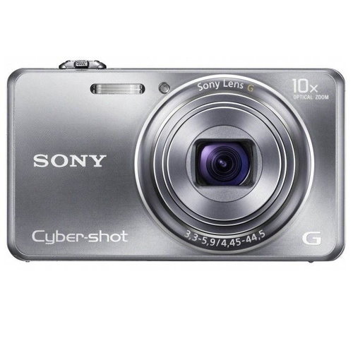 Sony CyberShot DSC-WX100 silver Main image Sony CyberShot DSC-WX100 silver - Digital Camera - Main image