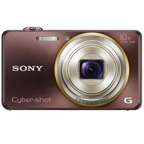 Sony CyberShot DSC-WX100 brown - Digital Camera - Main image