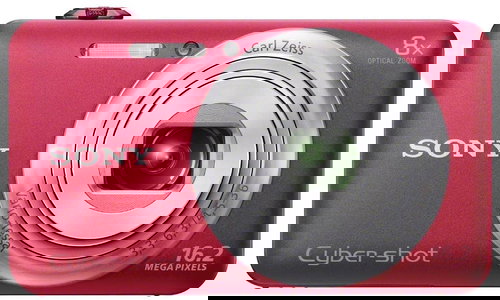 Sony CyberShot DSC-WX80 red - Digital Camera - Main image