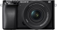 Sony Alpha A6100 čierny + E PZ 16–50 mm f/3.5–5.6 II - Digitálny fotoaparát