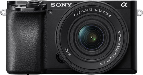 Sony Alpha A6100 black + E PZ 16-50 mm f/3.5-5.6 II - Digital Camera - Main image