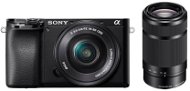 Sony Alpha A6100 černý + E PZ 16–50 mm f/3,5–5,6 OSS + E 55–210 mm f/4,5–6,3 OSS - Digitální fotoaparát