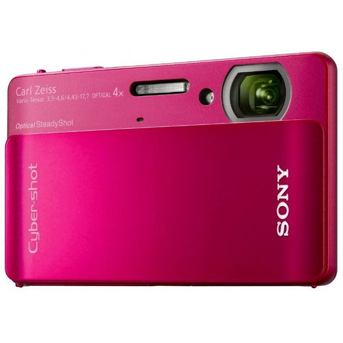 SONY CyberShot DSC-TX5R red - Digital Camera - Main image