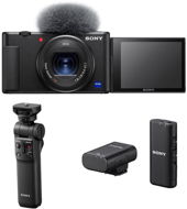 Sony ZV-1 + GP-VPT2BT Grip + ECM-W2BT Microphone - Digital Camera