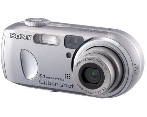 Sony CyberShot DSC-P93, 5.26 mil. bodů, optický / smart zoom 3x / až 12x - Digital Camera - Main image