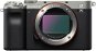 Digitális fényképezőgép Sony Alpha A7C váz ezüst - Digitální fotoaparát