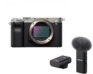 Sony Alpha A7C strieborný + Mikrofón ECM-W2BT - Digitálny fotoaparát
