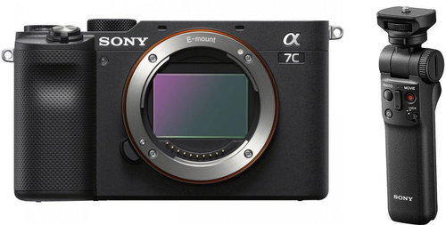 Sony Alpha A7C schwarz + GP-VPT2BT Grip Hauptbild Sony Alpha A7C schwarz + GP-VPT2BT Grip - Digitalkamera - Hauptbild