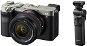 Sony Alpha A7C + FE 28-60mm silver + Grip GP-VPT2BT - Digital Camera