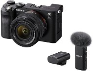Sony Alpha A7C + FE 28–60 mm f/4 – 5,6 čierny + Mikrofón ECM-W2BT - Digitálny fotoaparát