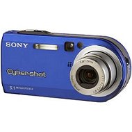 Sony CyberShot DSC-P100/L - modrý, 5.26 mil. bodů, optický / smart zoom 3x / až 12x - Digitální fotoaparát