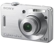 Sony CyberShot DSC-W50, CCD 6 Mpx, 3x zoom, 2.5" LCD, Li-Ion, MS DUO - Digital Camera