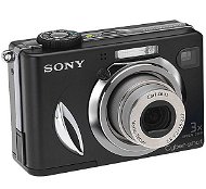 Sony CyberShot DSC-W17/B, 7.41 mil. bodů, optický / smart zoom 3x / až 12x, 32 MB interní paměť + ko - Digital Camera
