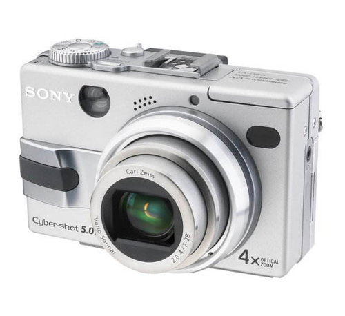 Sony CyberShot DSC-V1, 5.24 mil. bodů, optický / smart zoom 4x / až 16x - - - Main image