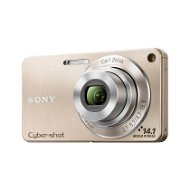 SONY CyberShot DSC-W350N gold - Digital Camera