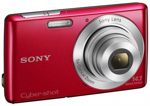 Sony CyberShot DSC-W620B red - Digital Camera - Main image