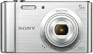 Sony CyberShot DSC–W800 strieborný - Digitálny fotoaparát