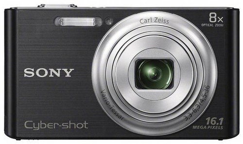 Sony CyberShot DSC-W730B black Main image Sony CyberShot DSC-W730B black - Digital Camera - Main image