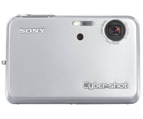 Sony CyberShot DSC-T3/S - stříbrný, 5.26 mil. bodů, optický / digitální zoom 3x / až 6x - Digital Camera - Main image
