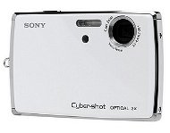 Sony CyberShot DSC-T33/W - bílý, 5.26 mil. bodů, optický / digitální zoom 3x / až 6x - Digital Camera