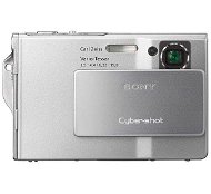 Sony CyberShot DSC-T7/S stříbrný (silver), CCD 5 Mpx, 3x zoom, 2.5" LCD, Li-Ion, MS DUO - Digital Camera