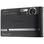 Sony CyberShot DSC-T9/B černý (black), CCD 6 Mpx, 3x zoom, 2.5" LCD, Li-Ion, MS DUO - Digitálny fotoaparát
