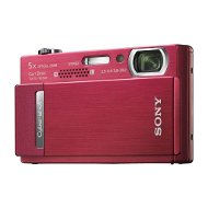 Sony CyberShot DSC-T500R červený - Digital Camera