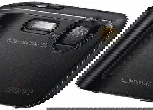 Sony CyberShot DSC-TF1B black - Digital Camera - Main image