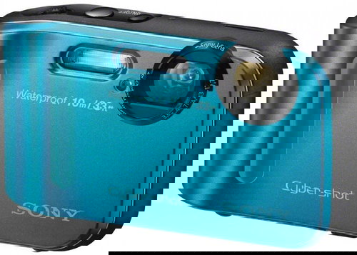 Sony CyberShot DSC-TF1L blue Main image Sony CyberShot DSC-TF1L blue - Digital Camera - Main image