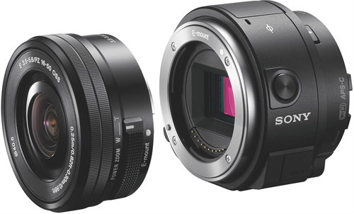 Sony ILCE-QX1L in the style of the phone-attached lens + 16-50mm lens - Digital Camera - Main image
