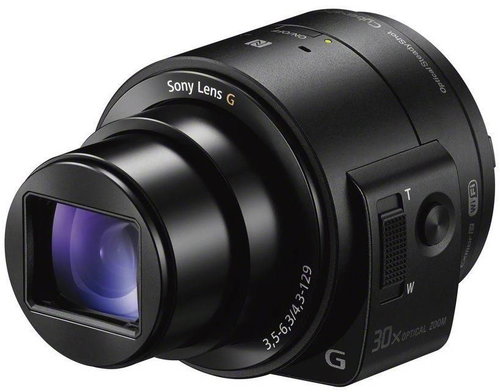 Sony DSC-QX30B in the style of a lens attached to the phone - Digital Camera - Main image
