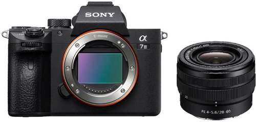 Sony Alpha A7 III + FE 28-60mm f / 4-5.6 - Digital Camera - Main image