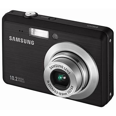 SAMSUNG ES55 black - Digital Camera - Main image